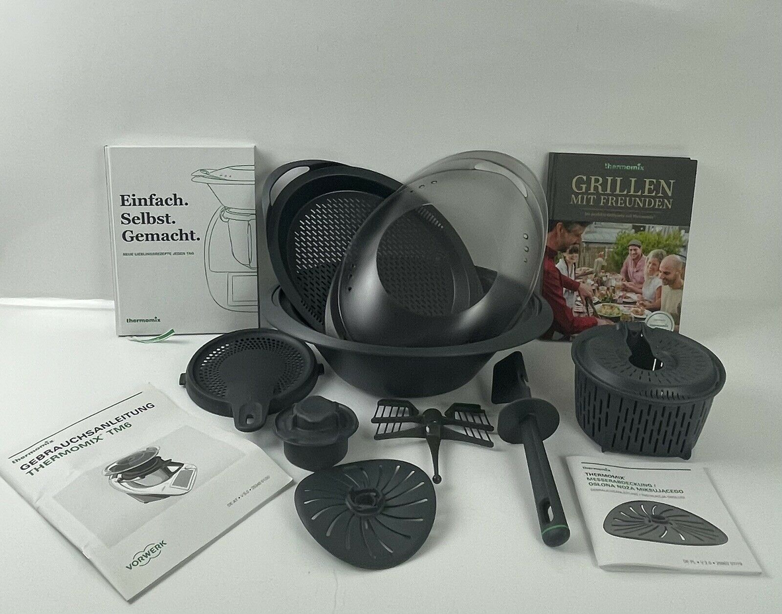 Vorwerk Thermomix TM6 inkl. Varoma – Kochbücher OVP wie Neu