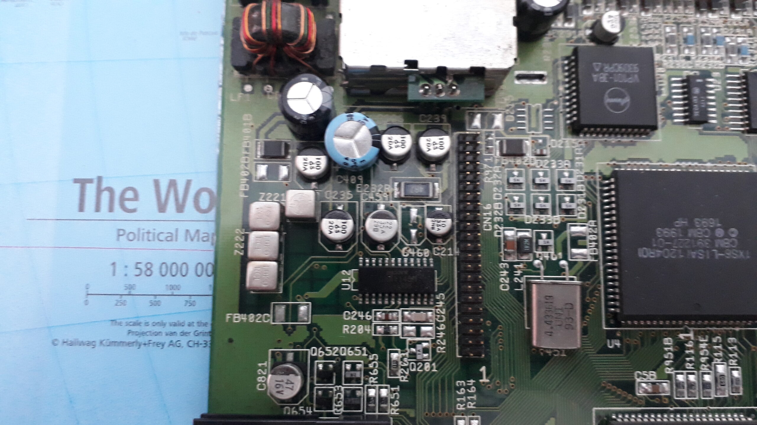 Recapping Amiga 1200