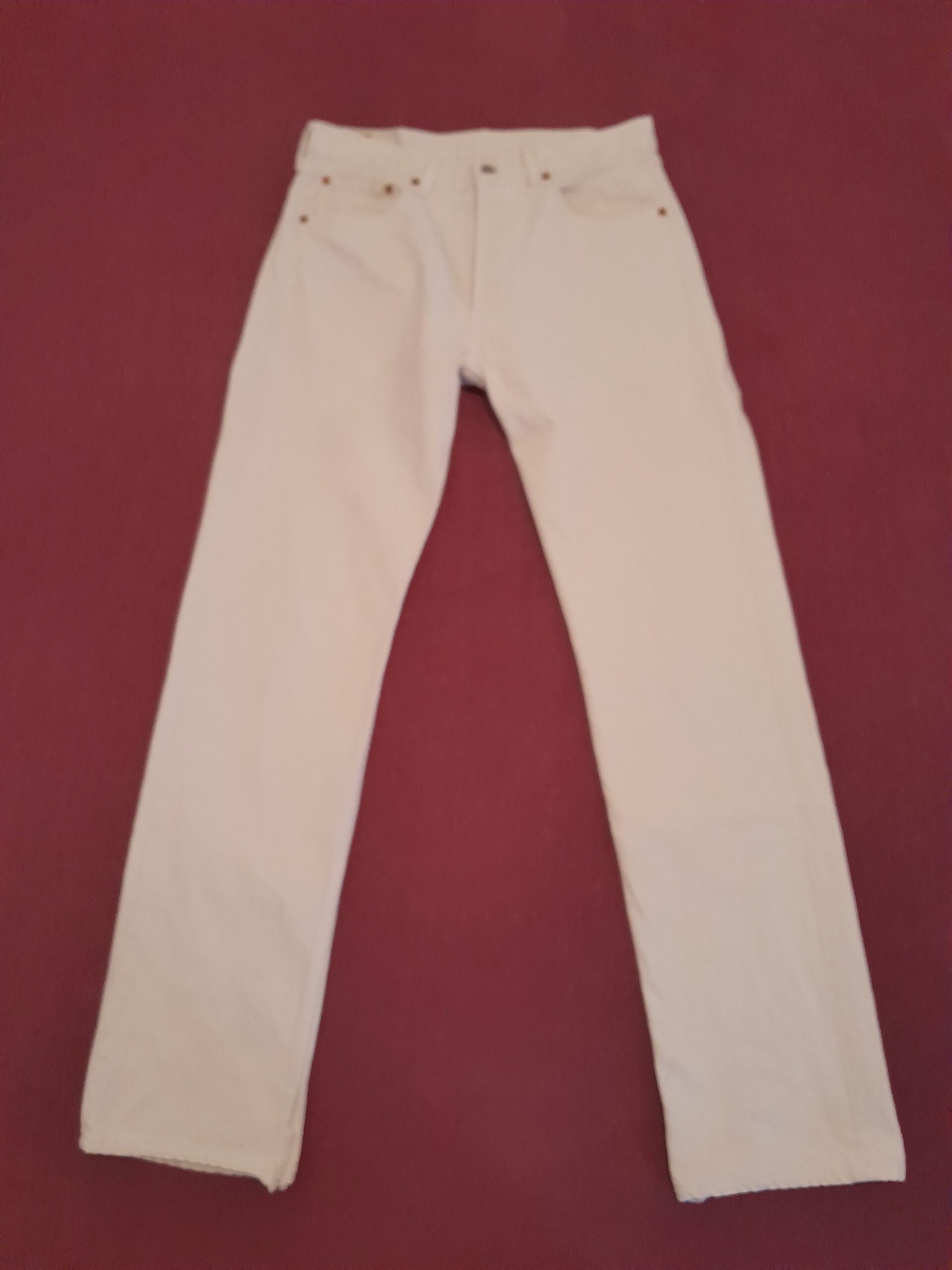 Levi Jeans 501 weiss W32 L34