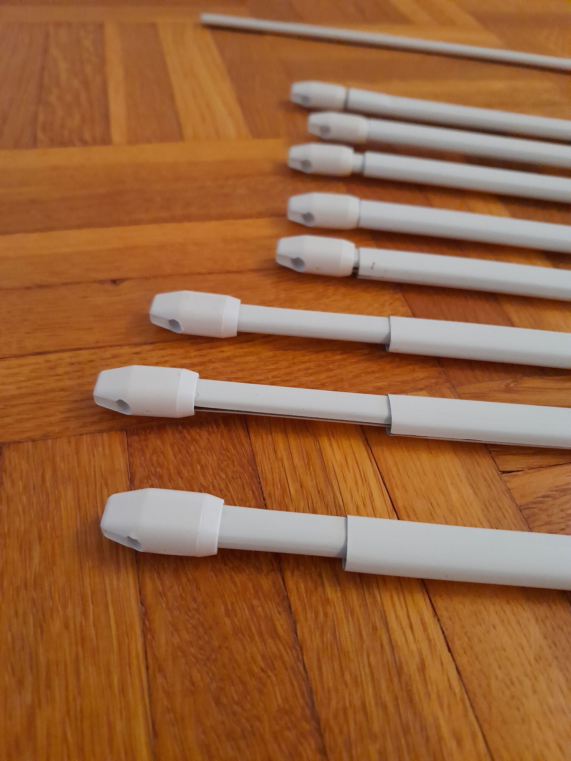 Vorhang -Stangen und -Hacken