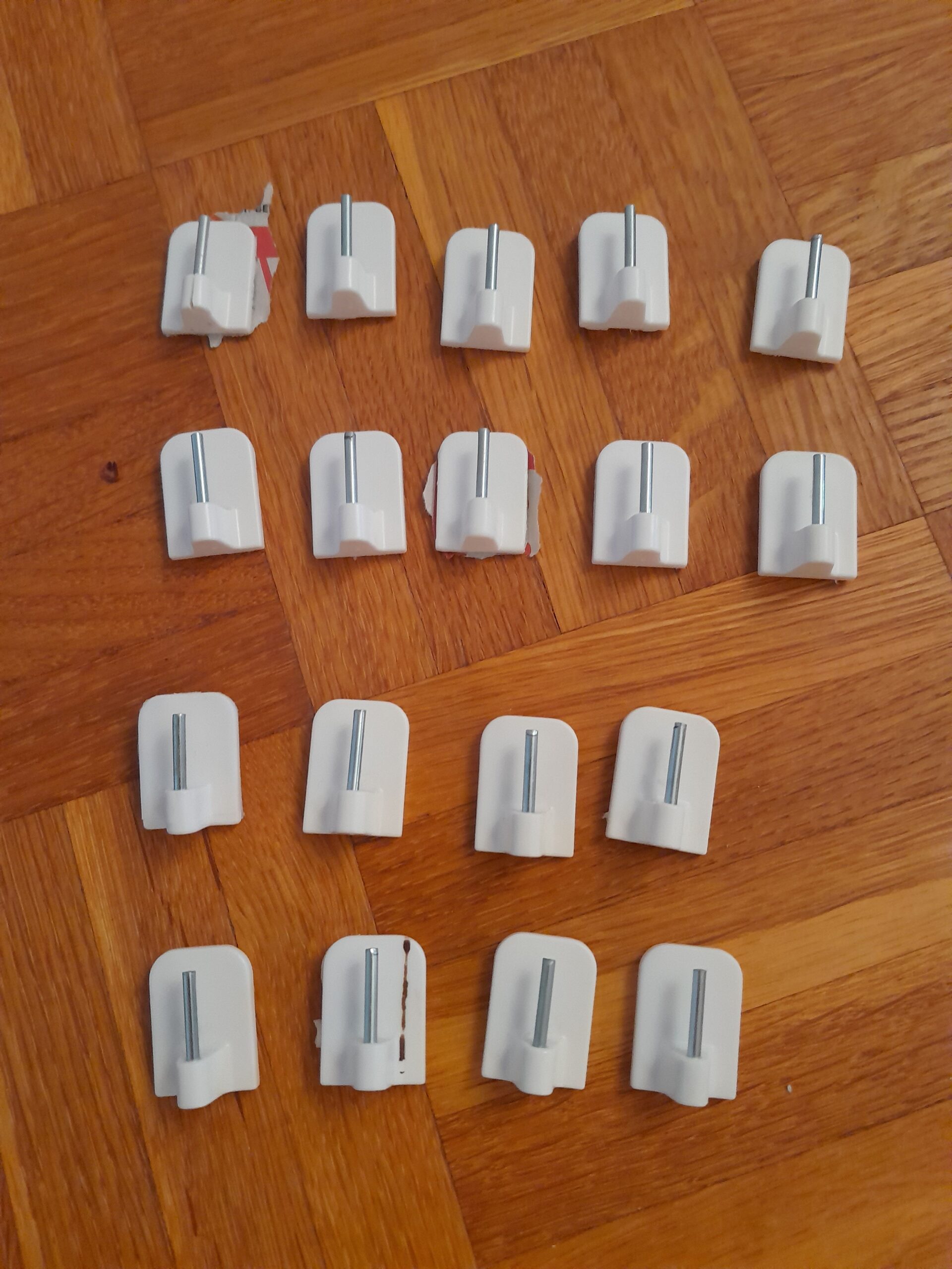 Vorhang -Stangen und -Hacken