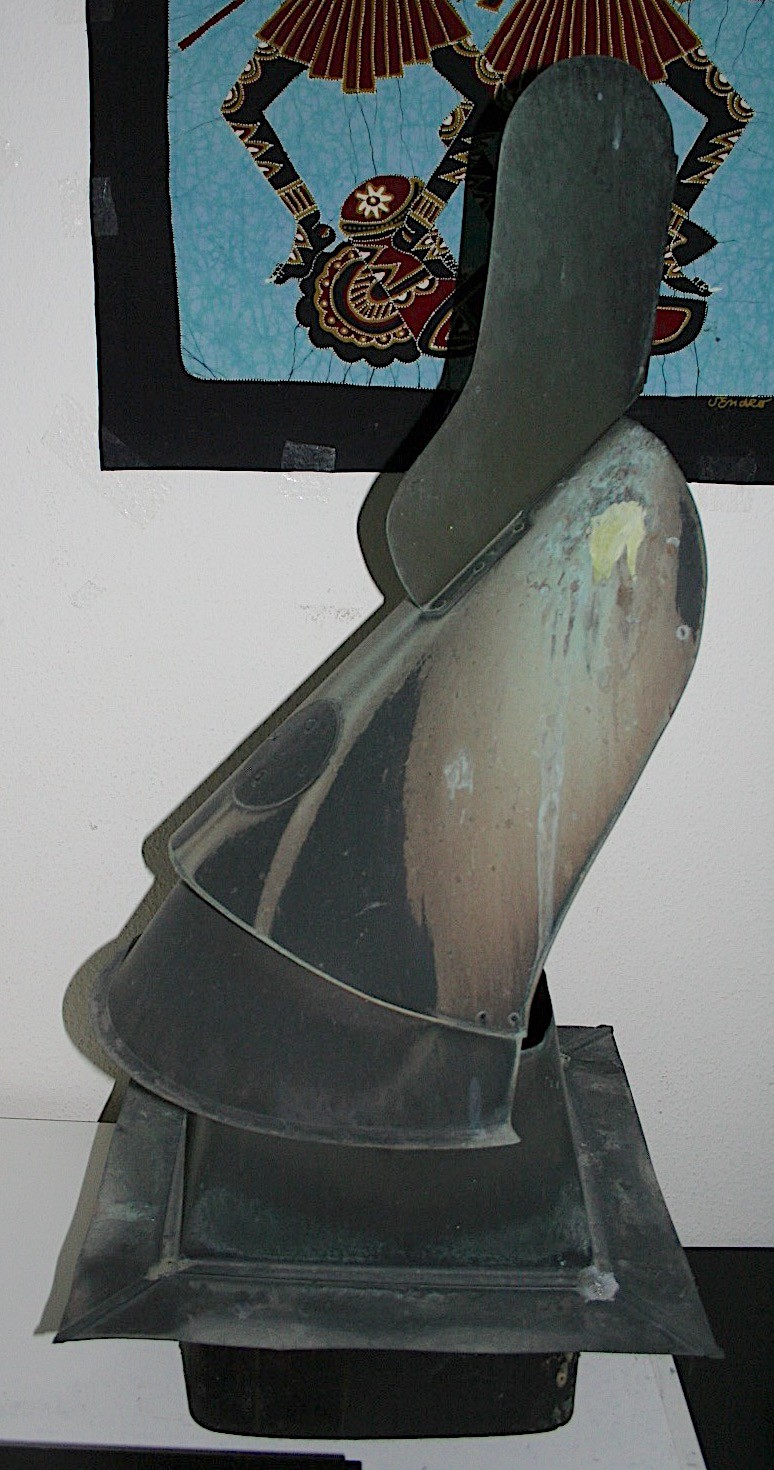 Kupfer “John”, Dreh-Kaminhut/John-Hut, Johnshut, E 30/30