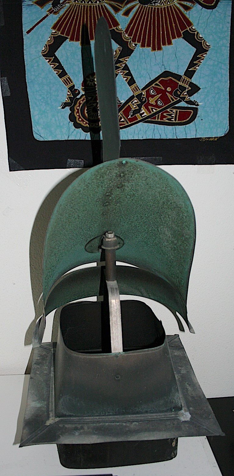 Kupfer “John”, Dreh-Kaminhut/John-Hut, Johnshut, E 30/30