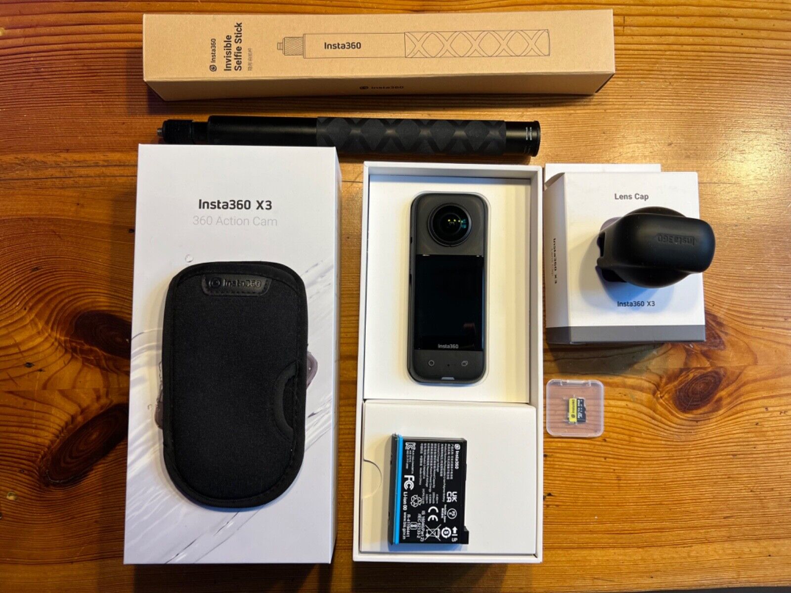 Insta360 X3 – Let’s Go-Paket