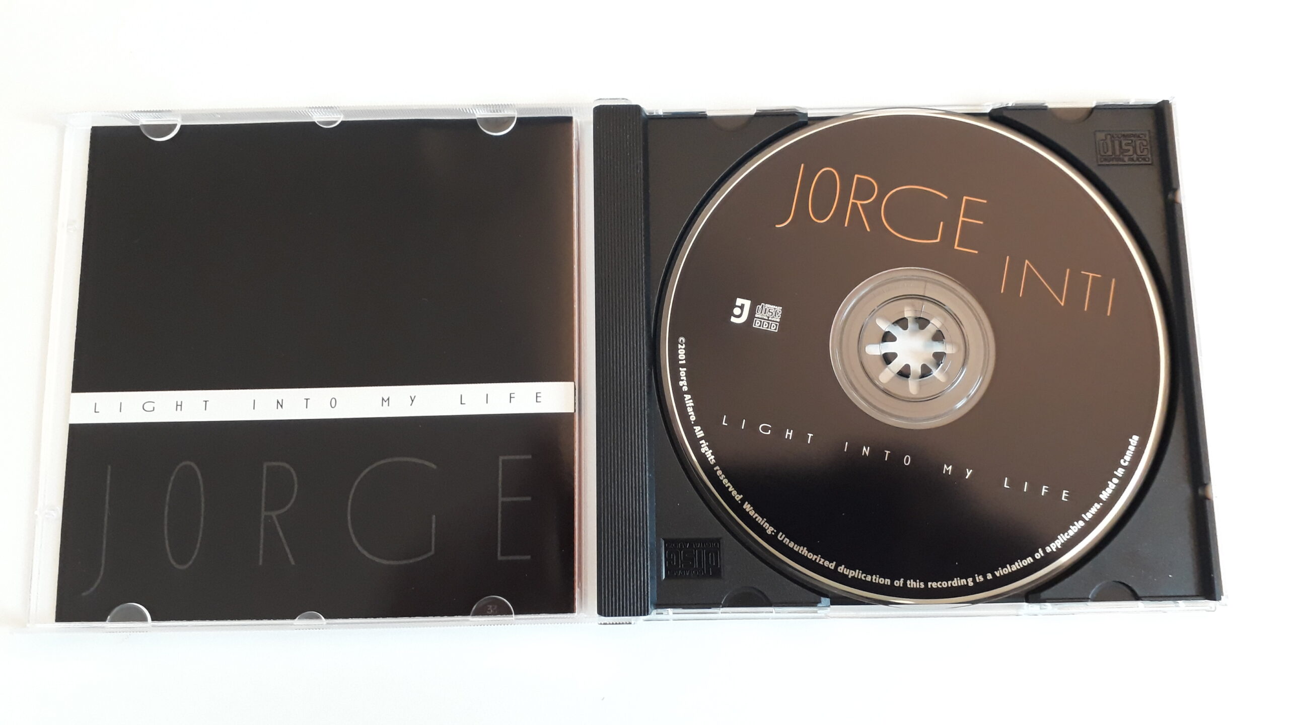 Jorge Inti – Light Into My Life
