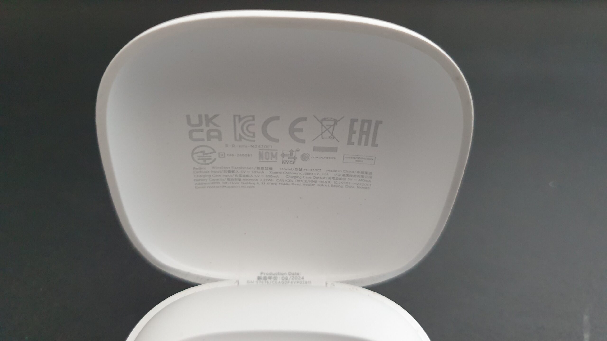 Redmi Wireless Earphones Model M2420E1 Ladegerät