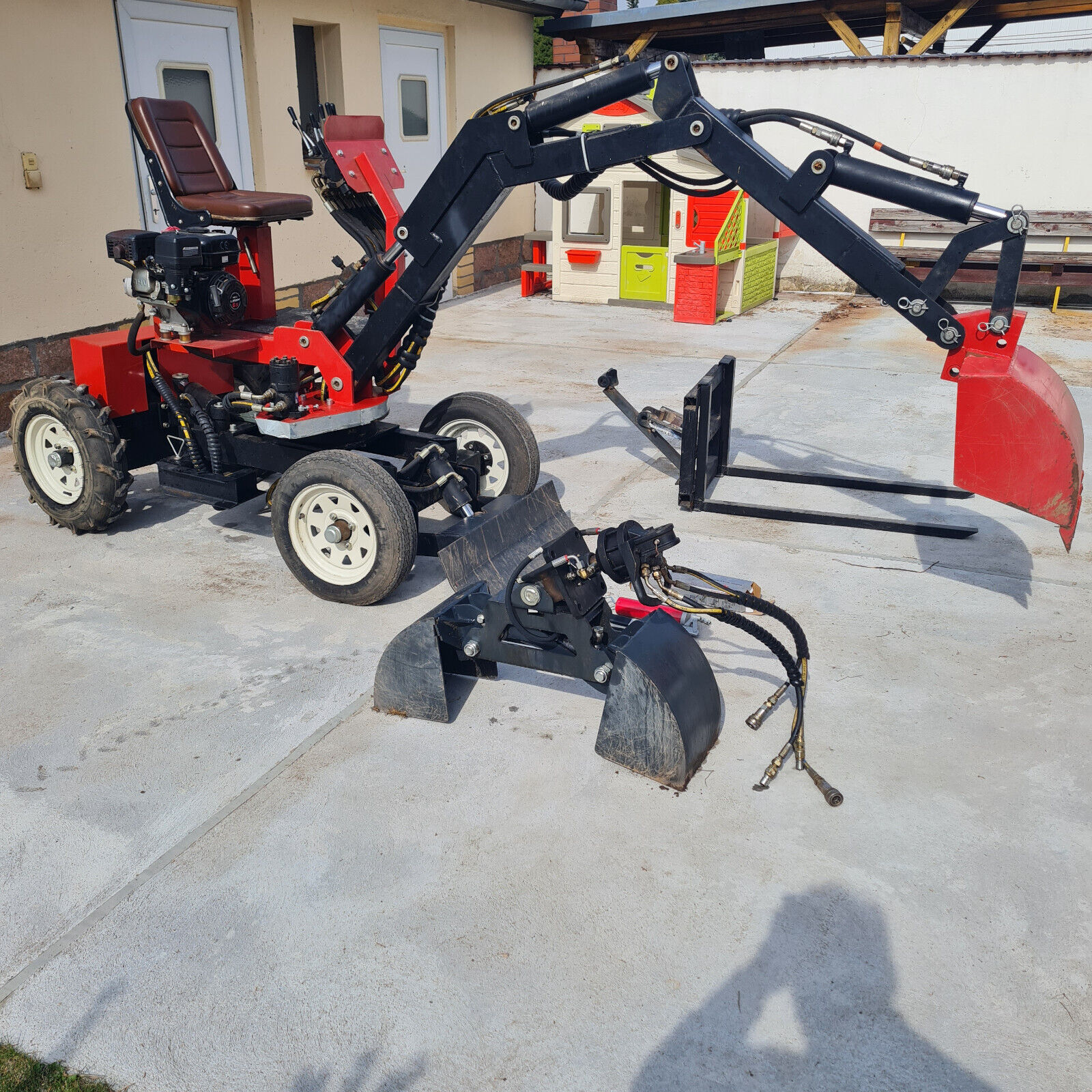 Minibagger RH-D500 mit Räder