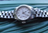 Rolex Date Präsident Platin Optik