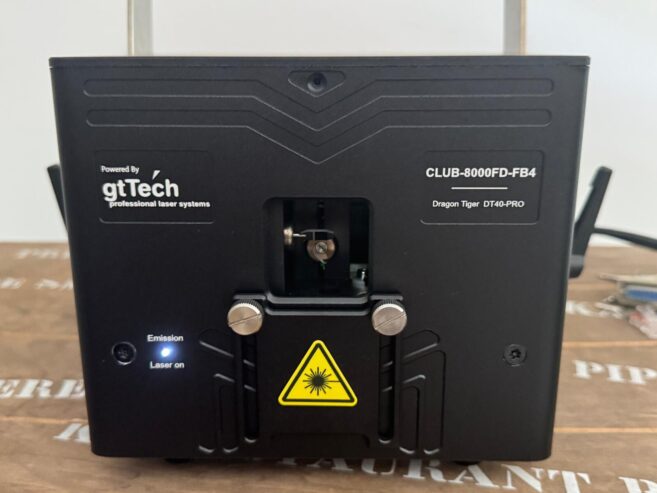 8W Club-8000FD FB4 RGB Showlaser