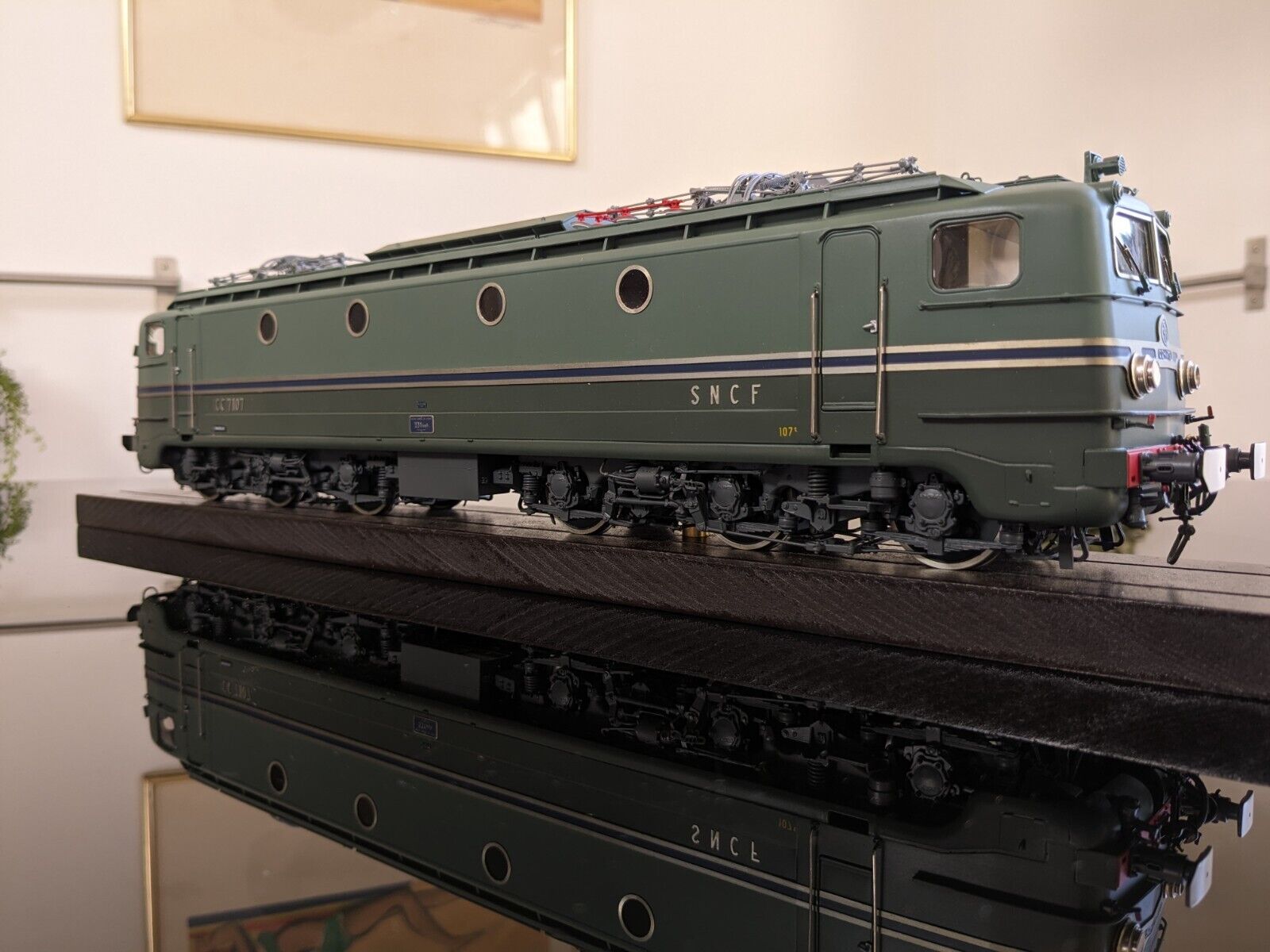 Sehr seltene Lemaco Prestige O 0-034 SNCF CC 7107