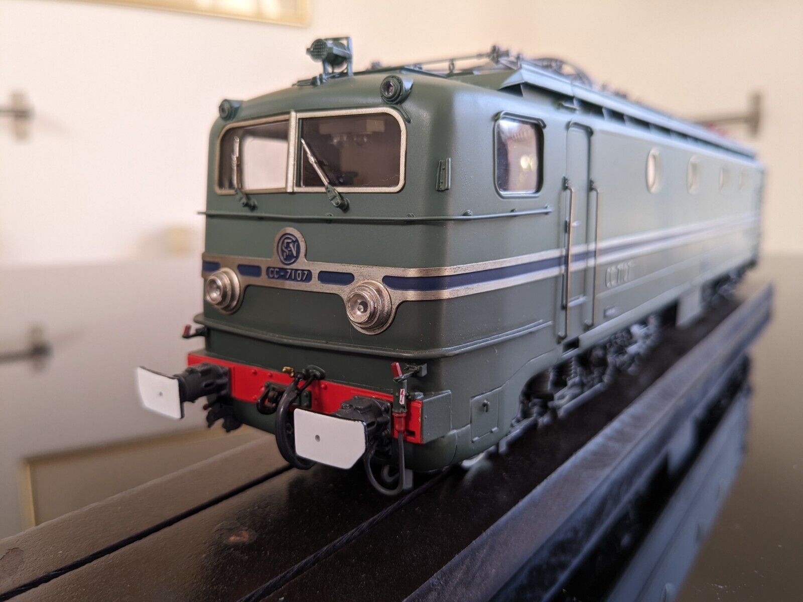 Sehr seltene Lemaco Prestige O 0-034 SNCF CC 7107