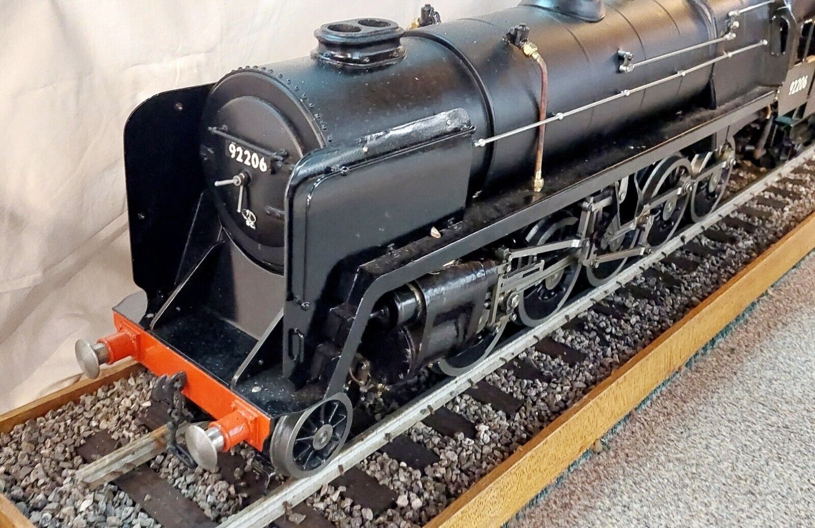 Spur 3,5 Zoll Live Steam 2-10-0 BR Standard Class 9F Lok