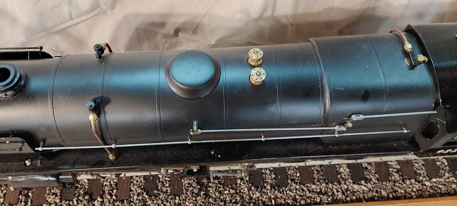 Spur 3,5 Zoll Live Steam 2-10-0 BR Standard Class 9F Lok