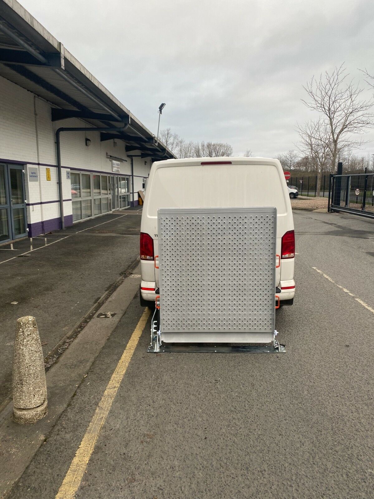 Motorrad drehbare Laderampe 2,5 m x 1100 mm