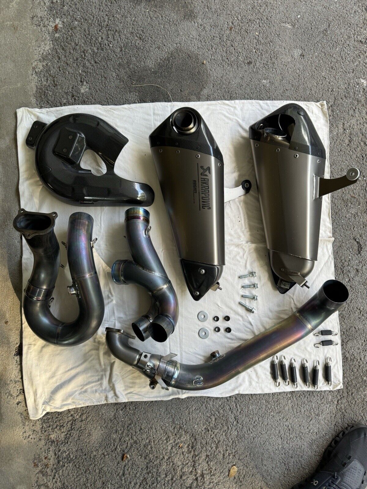 Ducati 1299s Panigale Auspuffanlage Akrapovic Racing