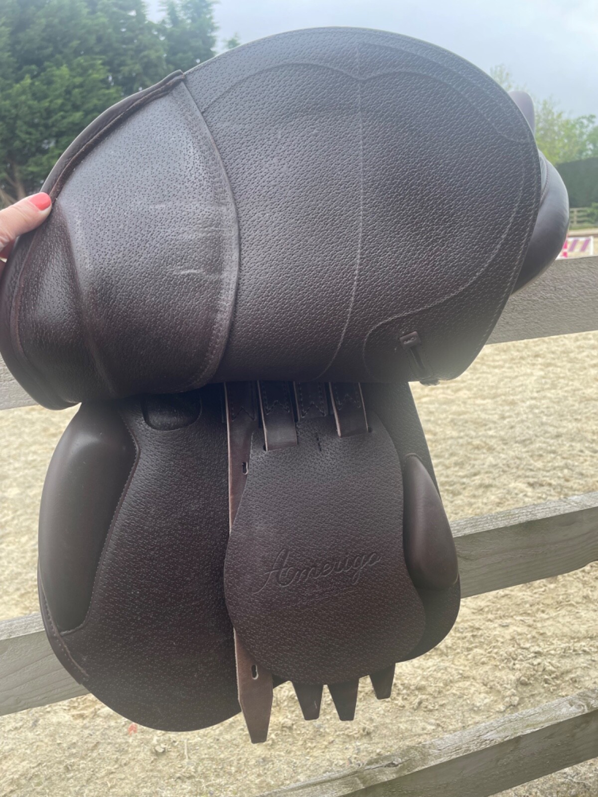 Amerigo DJ Doppelklappe Springsattel 17,5 Medium