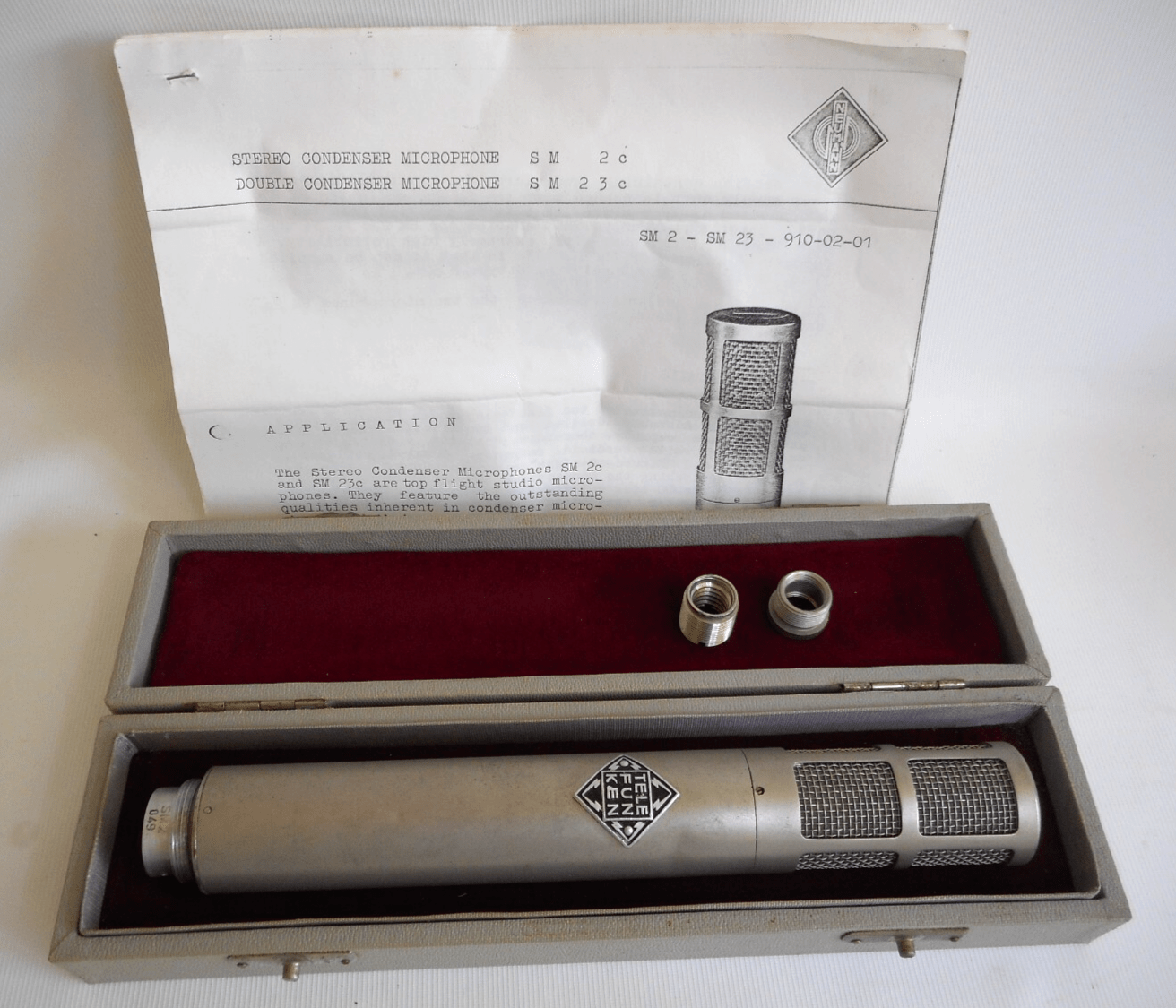 Neumann SM2 Stereo Röhren Kondensator Mikrofon