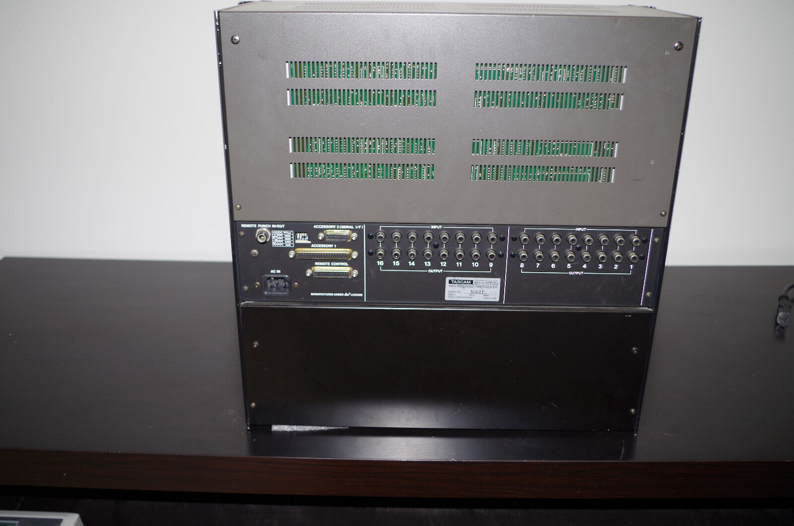 Tascam MSR16 incl. 4 Multicore Kabel