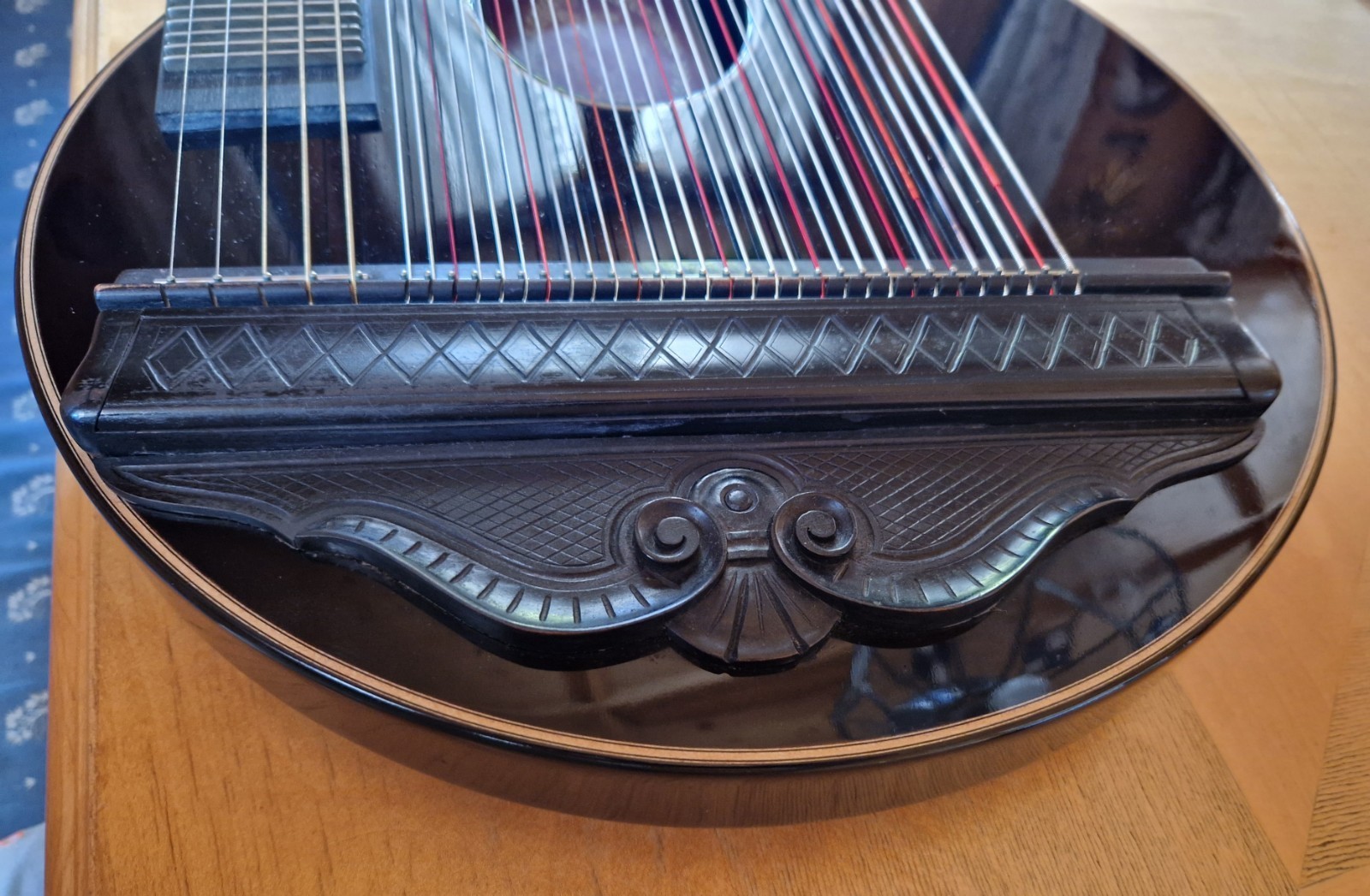 Zither Kerschensteiner Bauart Arionharfenzither