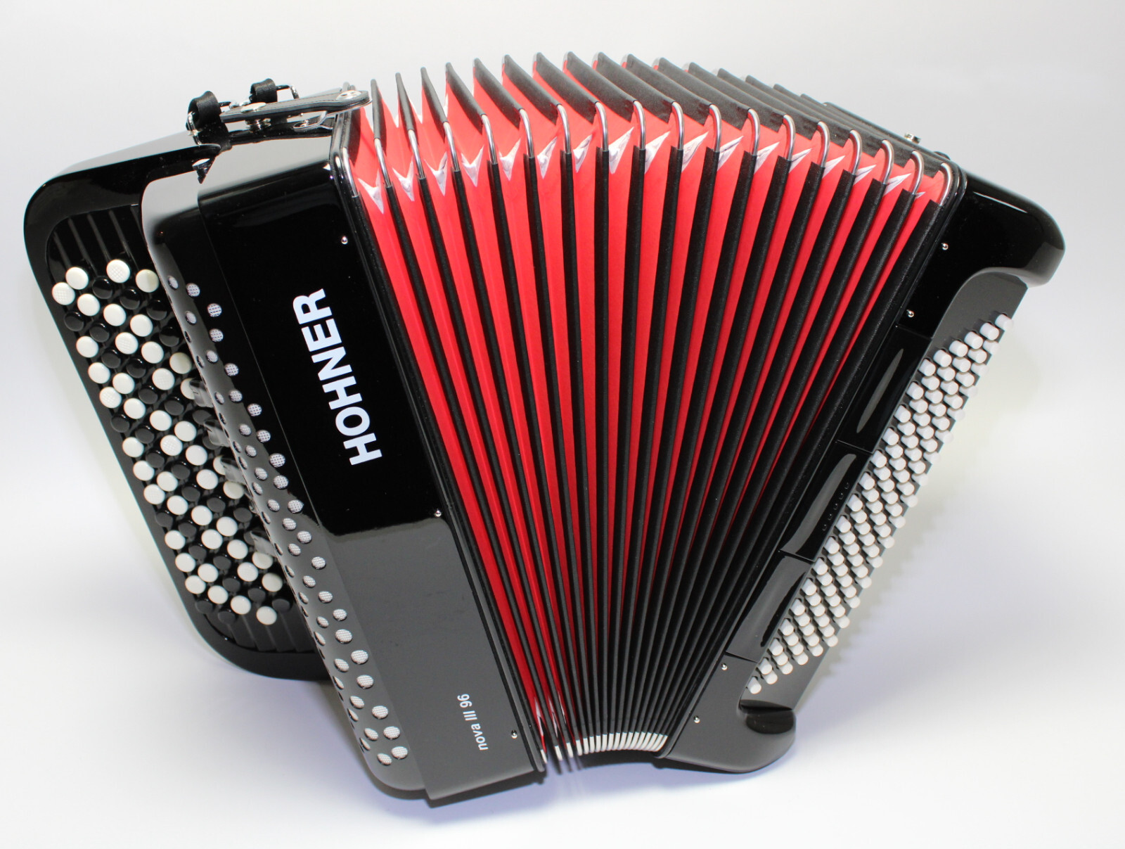 Hohner Nova III 96 , B-Griff , Akkordeon
