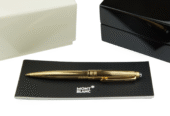 Montblanc Meisterstück Solitaire 750er Solid Gold Kugelschreiber No.164 Classique