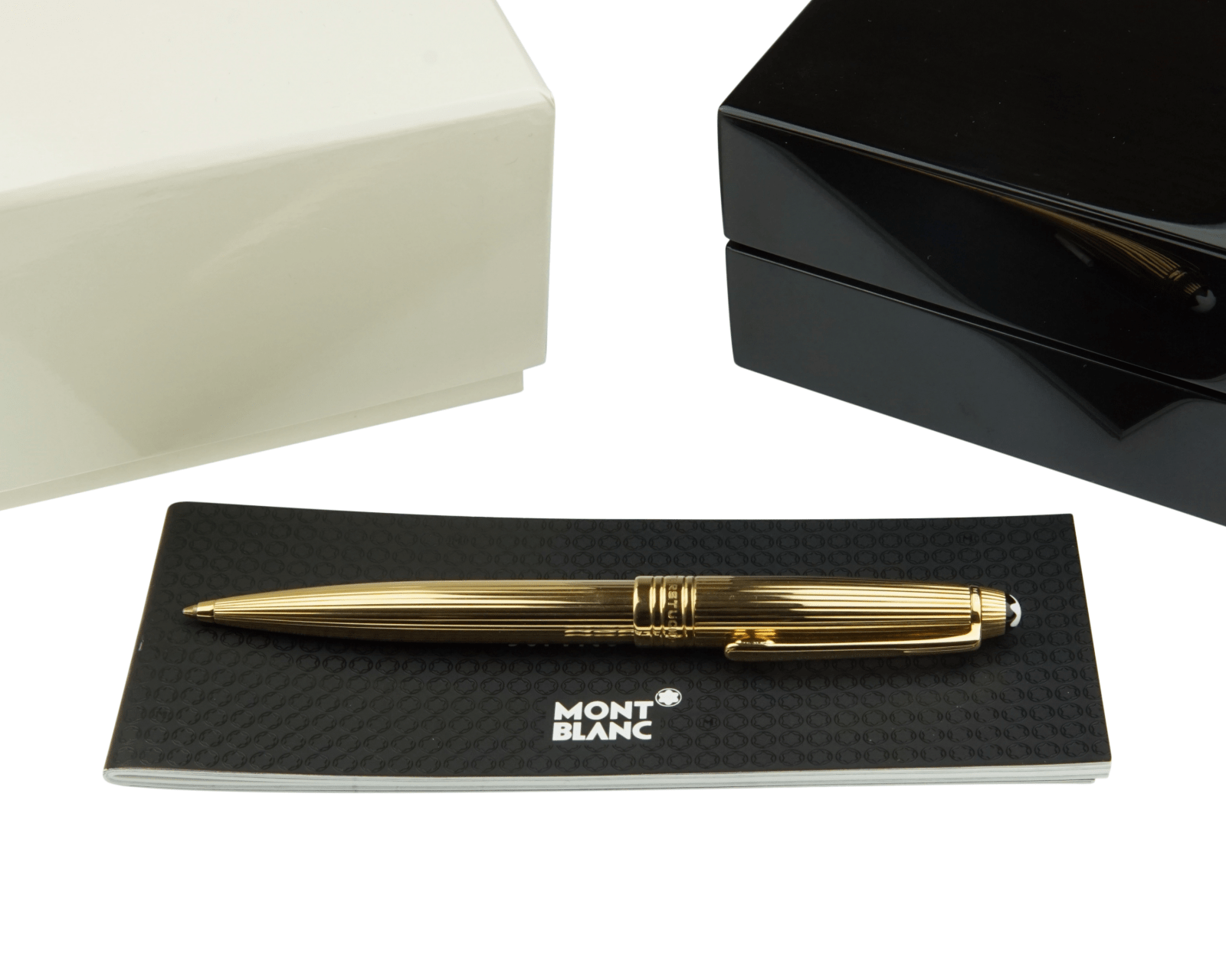 Montblanc Meisterstück Solitaire 750er Solid Gold Kugelschreiber No.164 Classique