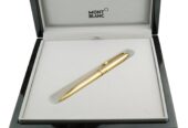 Montblanc Meisterstück Solitaire 750er Solid Gold Kugelschreiber No.164 Classique