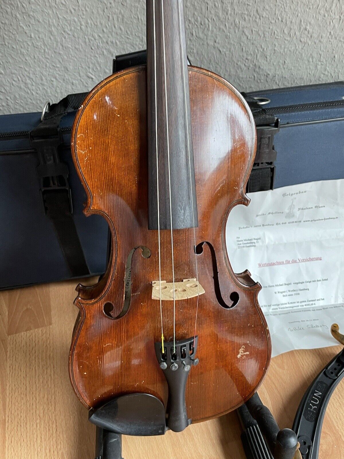 Meisterinstrument Violine Geige 4/4 1930