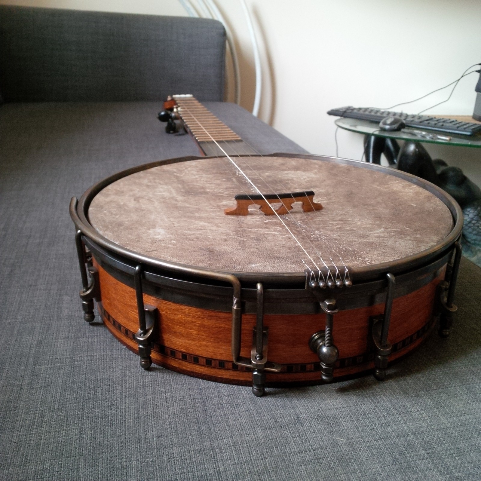 5 String Banjo Cherry Whyte Laydie Tonring