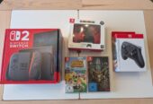 Nintendo Switch 2 mit 2 Spielen und Pro