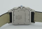 Cartier Santos Caree Quartz Herren Uhr