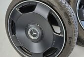 Mercedes AMG Monoblock 21 Zoll Alufelgen Schwarz matt