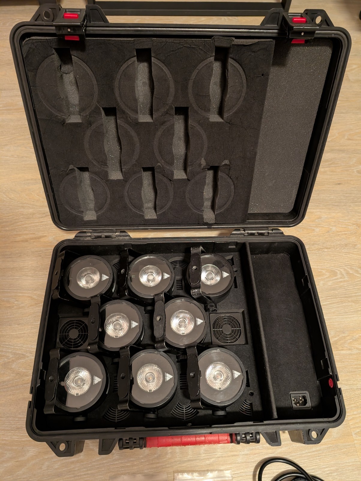 Astera 8x AX3 Lightdrop Akku LED Outdoor Spot Set RGBW