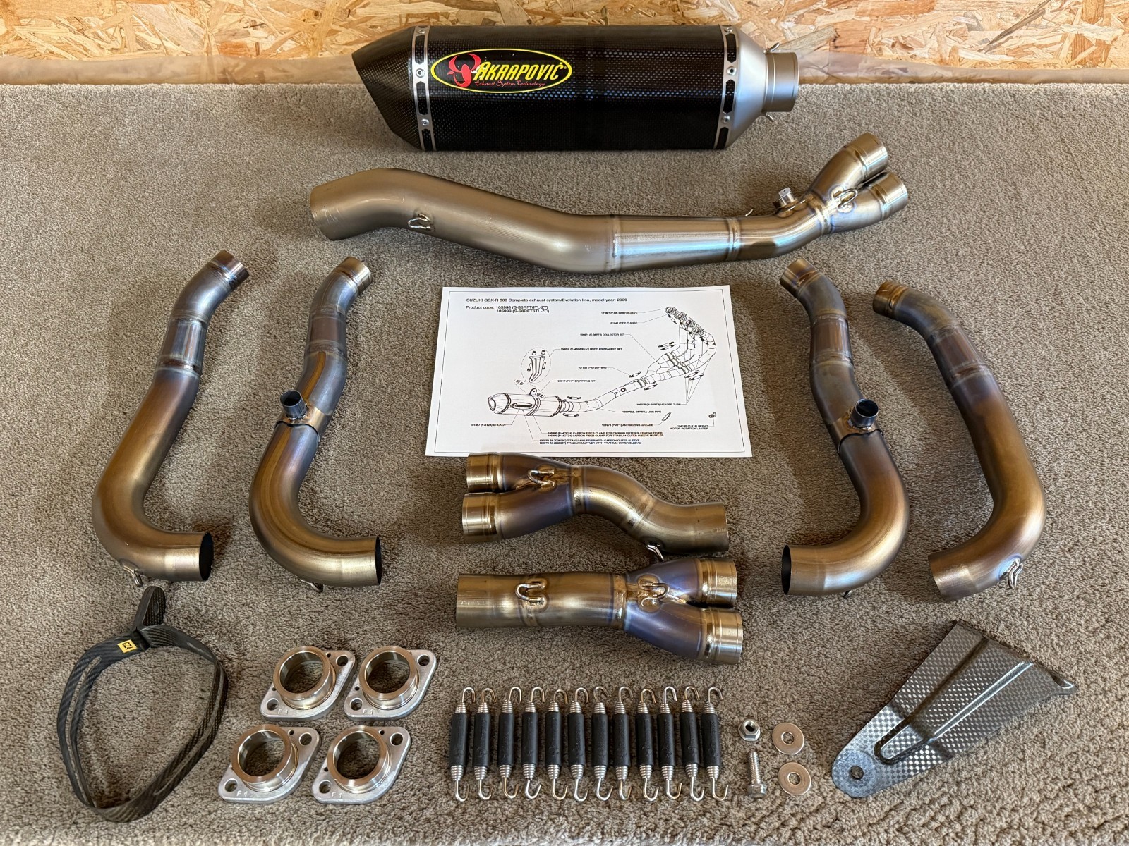 Akrapovic Evolution Auspuff Anlage