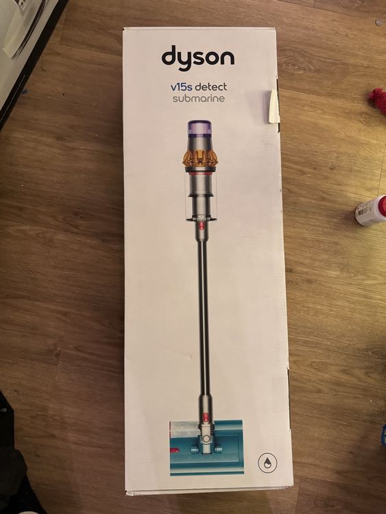 Dyson V15 Detect Absolute Staubsauger, 12 Monate Garantie
