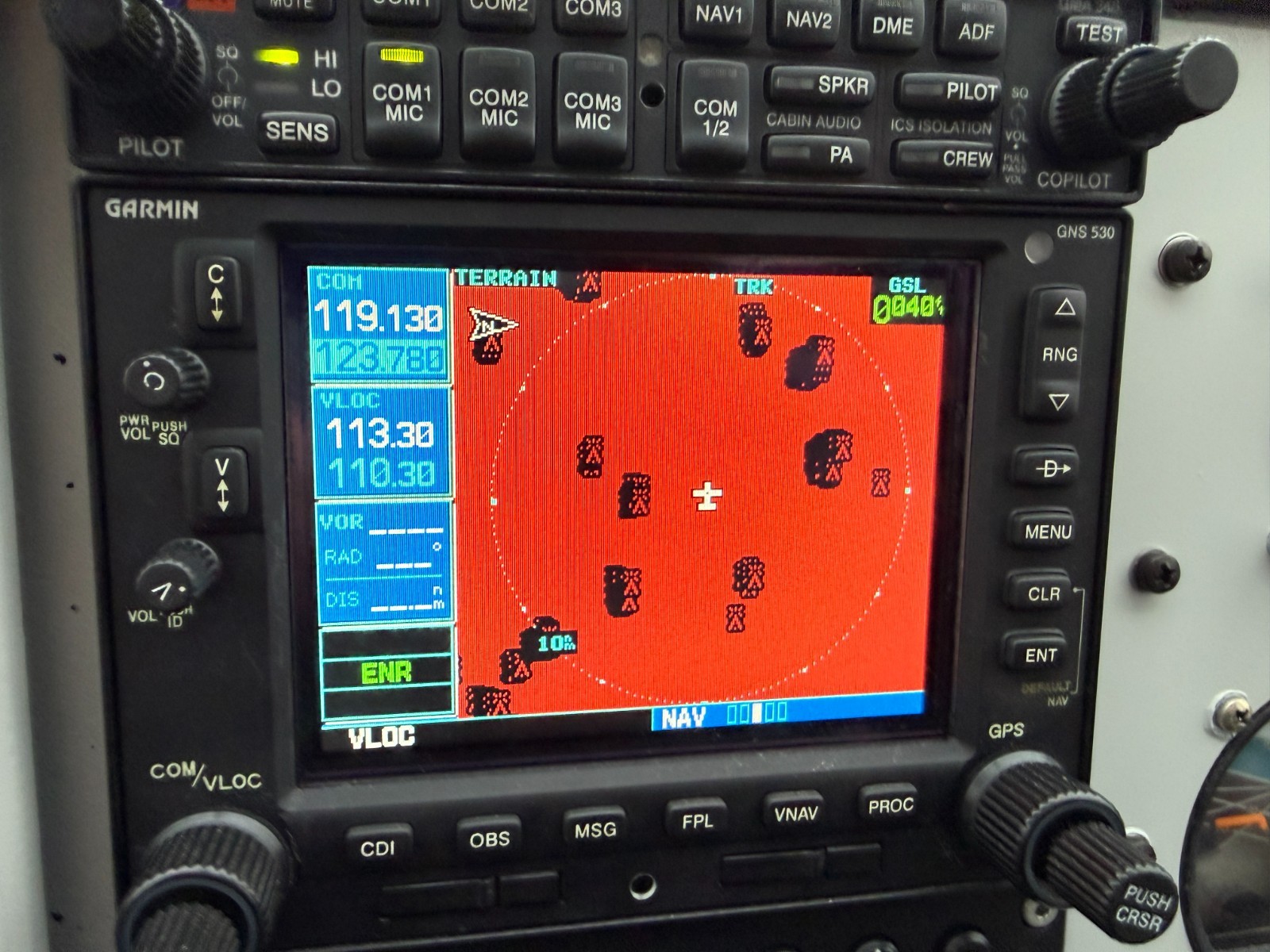 Komplettset Garmin GNS 530 WAAS GPS