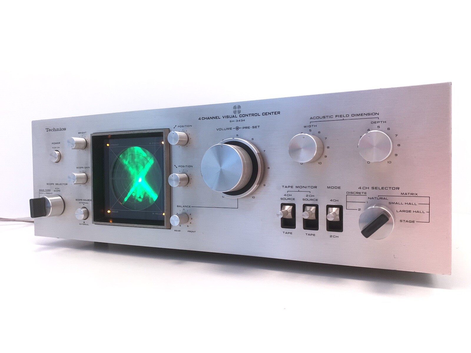 Technics SH-3434 Audio-Oszilloskop 4-Kanal