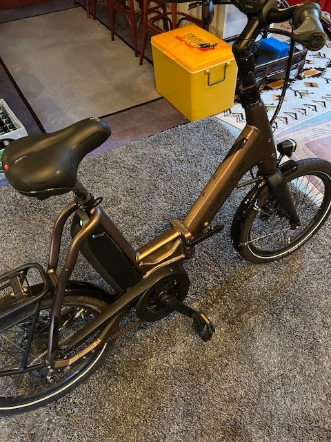 Hercules E-Bike Klapprad mini Zahnriemen Bosch