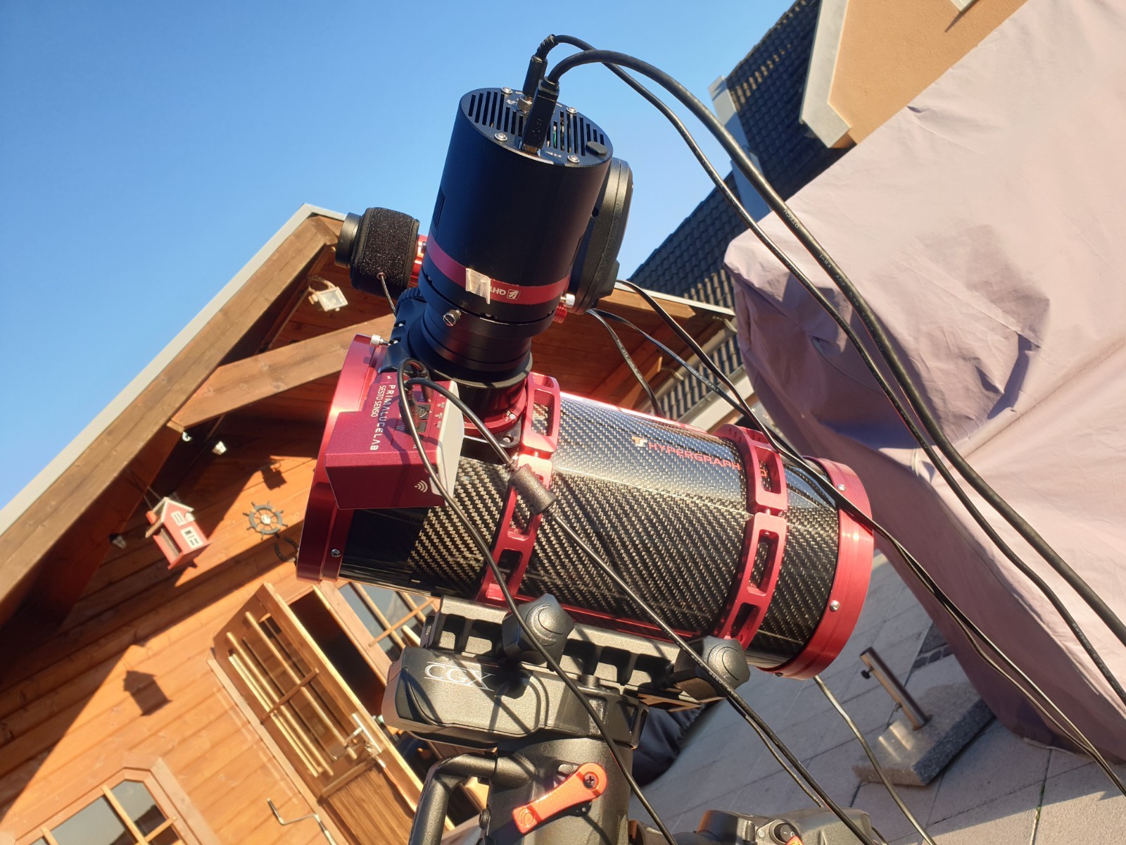 Astrofotografie Komplettset mit umfangreichen Zubehör