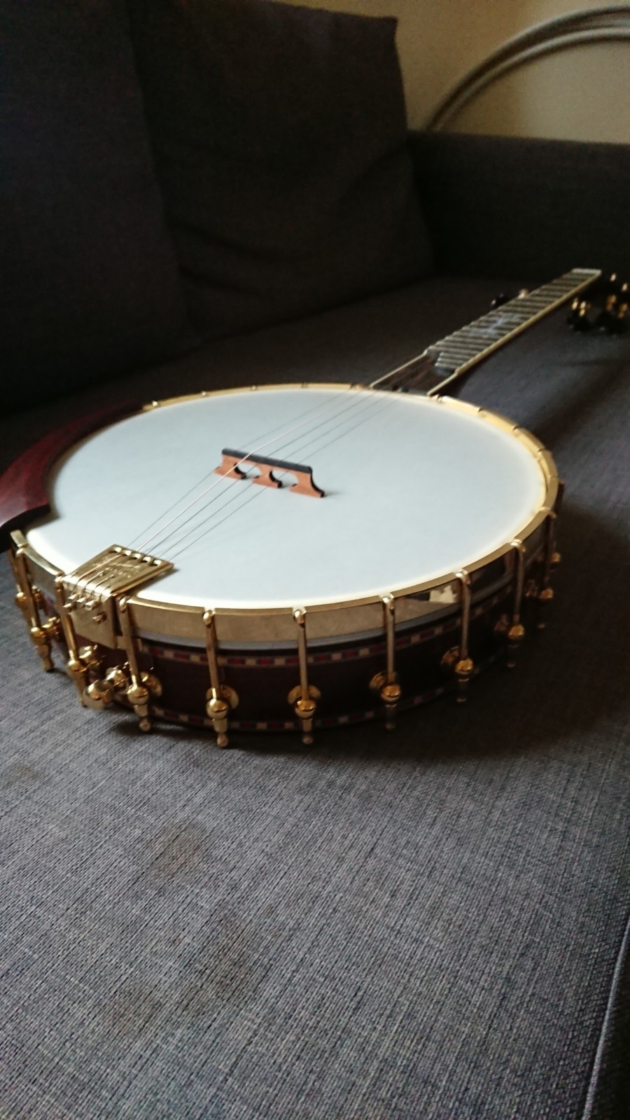 Bulas 12″ Nussbaum 5 Saiten Banjo