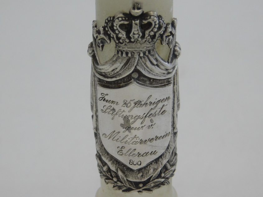 Militaria SIEGESSÄULE Silber 800-ER UM 1913 KAISER WILHELM II