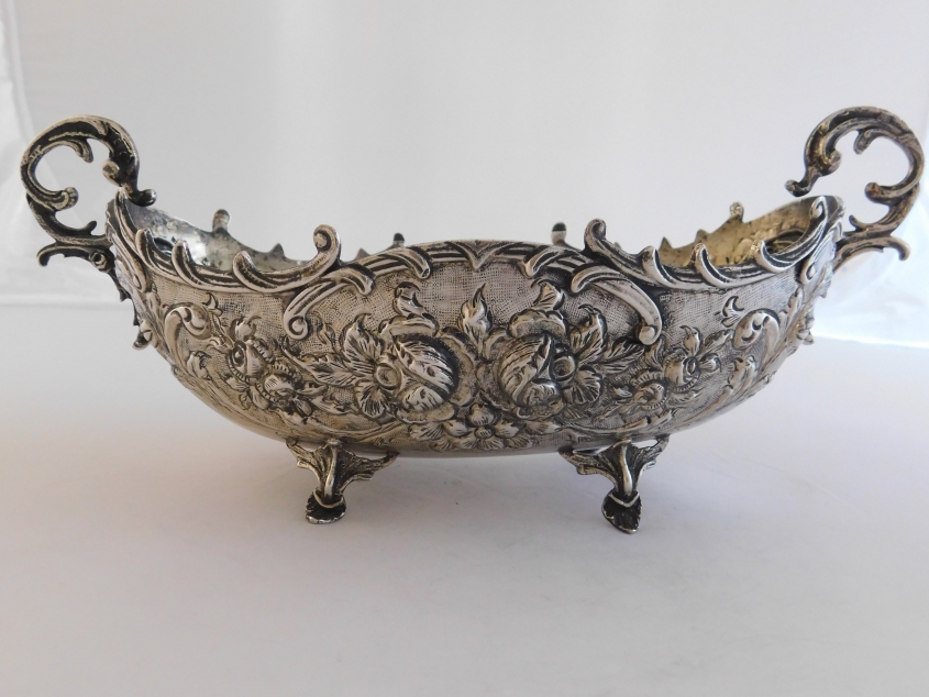 Jardiniere – Schale aus Silber 900-ER