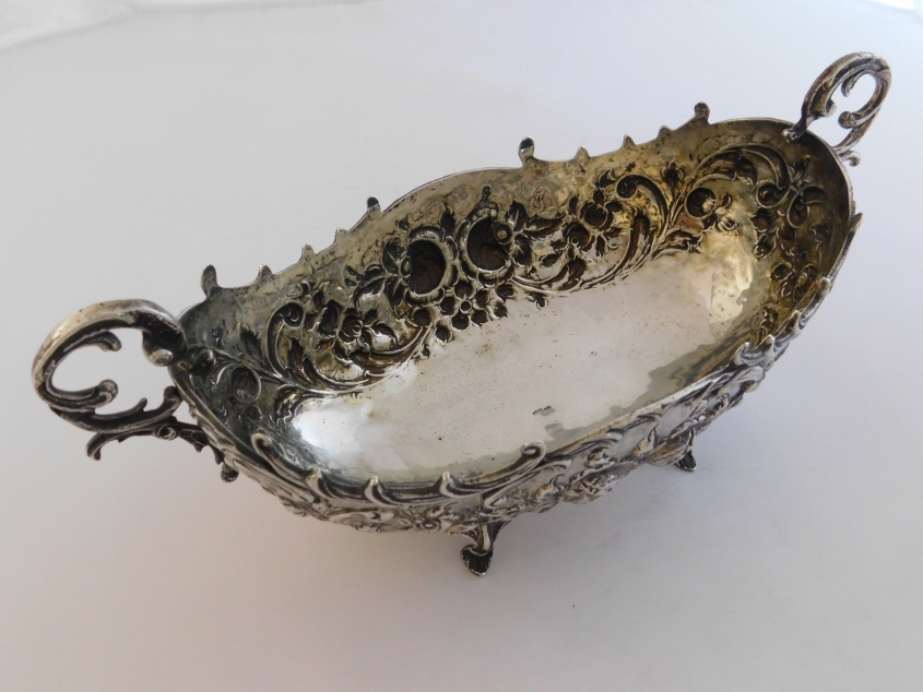 Jardiniere – Schale aus Silber 900-ER