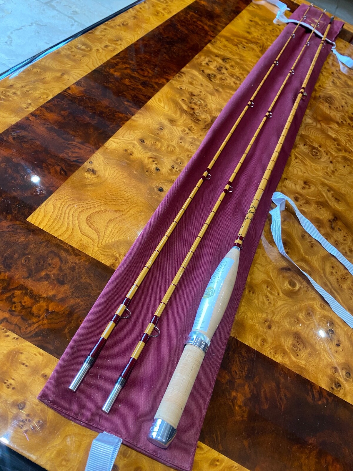 Hardy Bros Palakona 7 ft 6in CC de France Fliegenrute 2-teilig