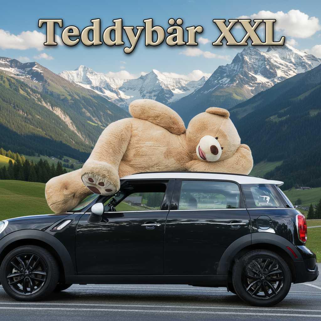 XXL Teddybär Teddy Kuscheltier Plüschtier Stofftier ca. 260 cm 🧸