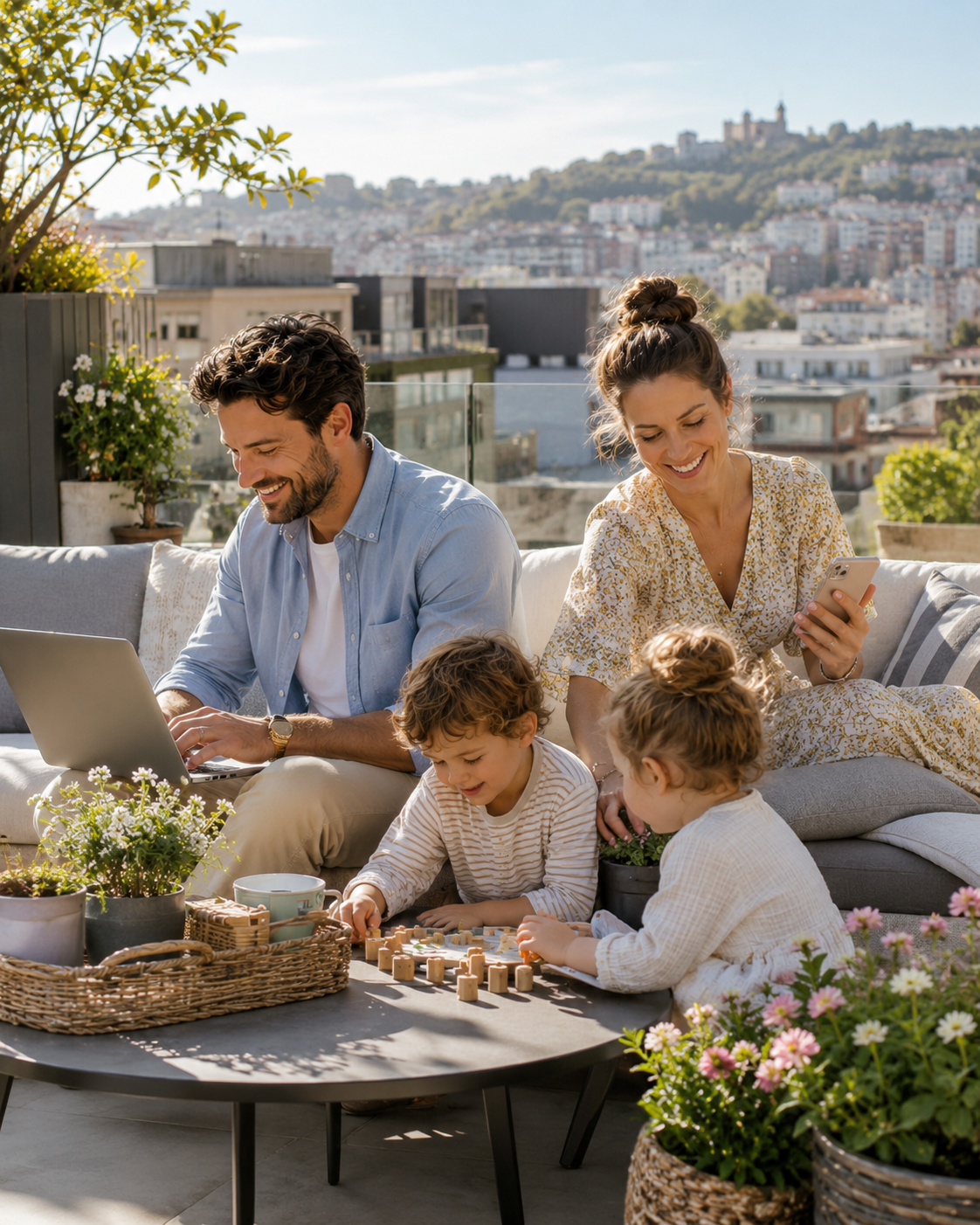 Von zu Hause arbeiten und mehr Zeit für die Familie haben