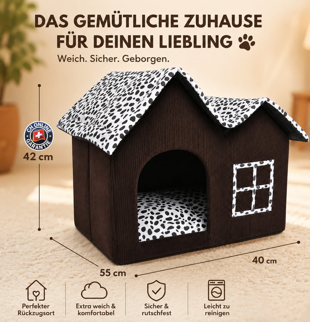 🐶 Das kleinste Landhaus der Schweiz für Hund und Katze